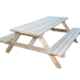 MESA CON BANCO PICNIC de madera